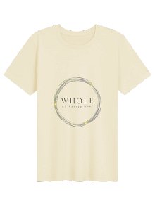 Natural ivory Whole T-shirt